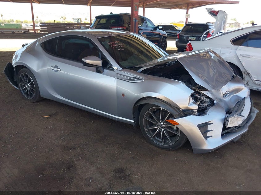 2017 Toyota Gt86 VIN JF1ZNAA1XH8704828 IAAI salvage auction — ALL OVER, Salvage (Arizona), sold $2,950 on 2026-07-14 (photo 1)