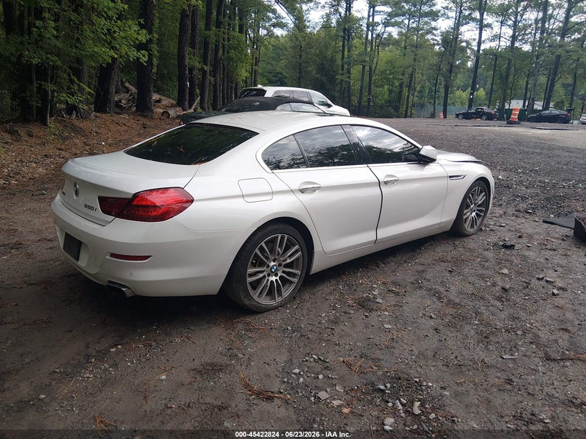 2013 BMW VIN WBA6B4C58DDG67805 IAAI salvage auction — FRONT END, Salvage Title, sold $2,500 on 2026-07-28 (photo 4)