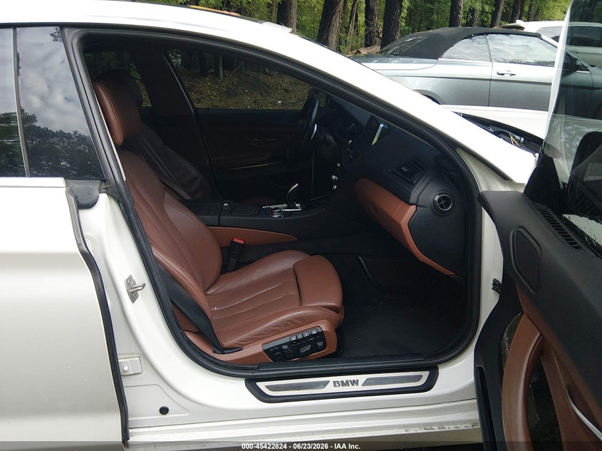 2013 BMW VIN WBA6B4C58DDG67805 IAAI salvage auction — FRONT END, Salvage Title, sold $2,500 on 2026-07-28 (photo 5)
