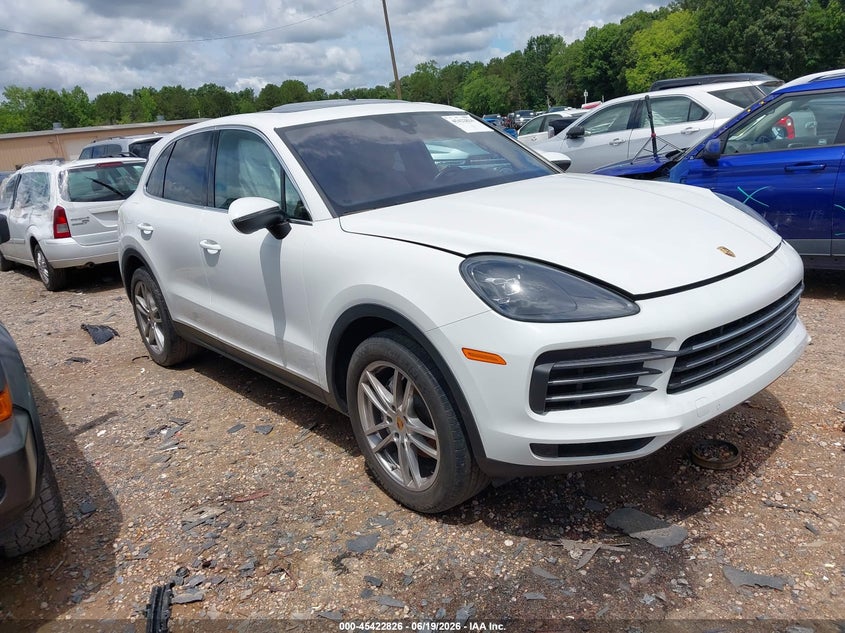 2020 Porsche Cayenne VIN WP1AA2AY4LDA04114 IAAI salvage auction — LEFT REAR, Salvage (North Carolina), sold $17,750 on 2026-07-27 (photo 1)