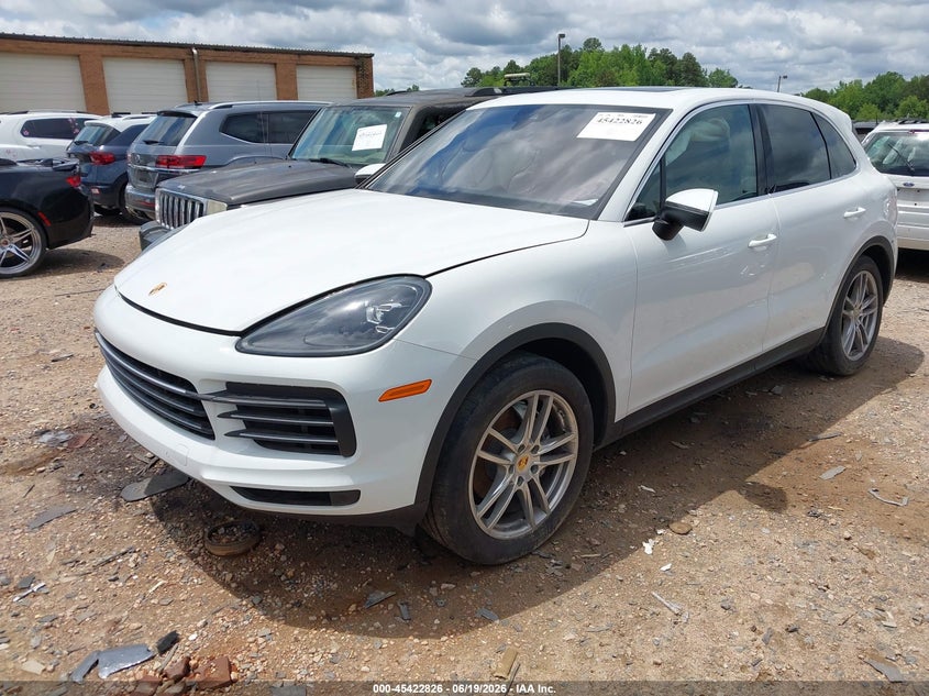 2020 Porsche Cayenne VIN WP1AA2AY4LDA04114 IAAI salvage auction — LEFT REAR, Salvage (North Carolina), sold $17,750 on 2026-07-27 (photo 2)