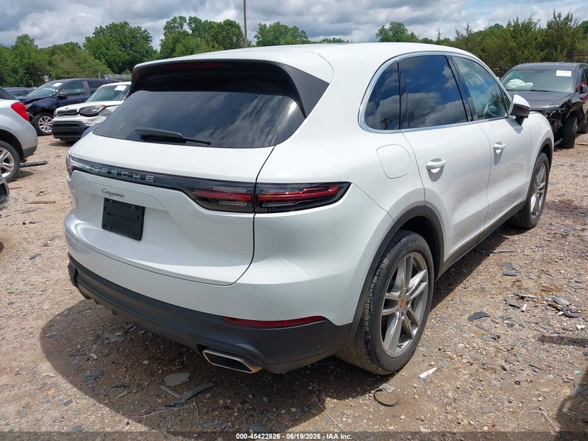 2020 Porsche Cayenne VIN WP1AA2AY4LDA04114 IAAI salvage auction — LEFT REAR, Salvage (North Carolina), sold $17,750 on 2026-07-21 (photo 4)