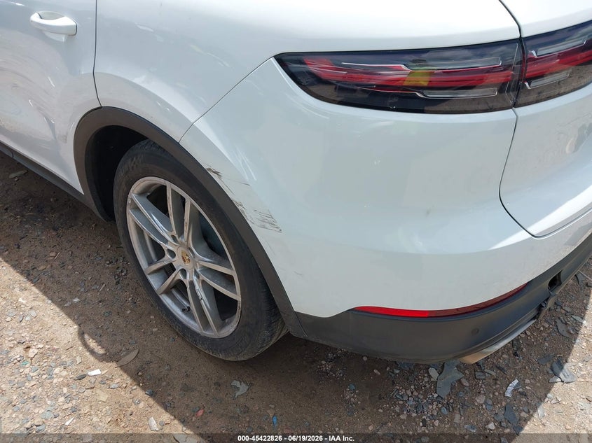 2020 Porsche Cayenne VIN WP1AA2AY4LDA04114 IAAI salvage auction — LEFT REAR, Salvage (North Carolina), sold $17,750 on 2026-07-27 (photo 6)