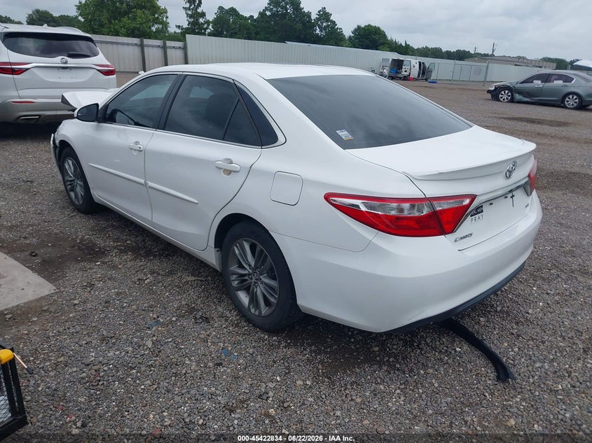 2015 Toyota Camry VIN 4T1BF1FKXFU099073 IAAI salvage auction — FRONT END, Salvage Title, sold $1,600 on 2026-08-01 (photo 3)