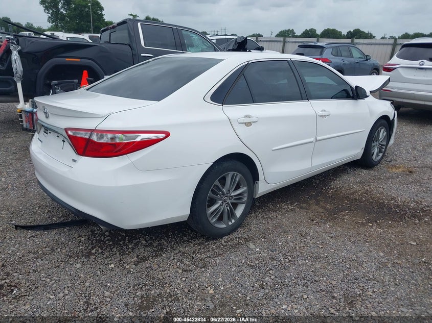 2015 Toyota Camry VIN 4T1BF1FKXFU099073 IAAI salvage auction — FRONT END, Salvage Title, sold $1,600 on 2026-08-01 (photo 4)