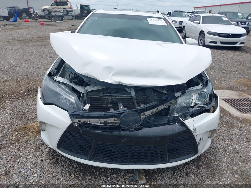 2015 Toyota Camry VIN 4T1BF1FKXFU099073 IAAI salvage auction — FRONT END, Salvage Title, sold $1,600 on 2026-08-01 (photo 6)