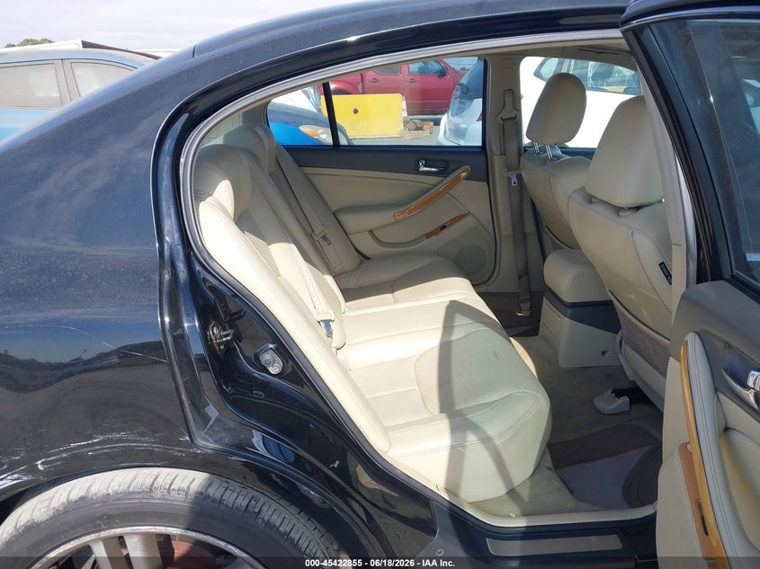 2006 Infiniti G35 VIN JNKCV51E06M520270 IAAI salvage auction — SIDE, Salvage (California), sold $900 on 2026-07-10 (photo 8)