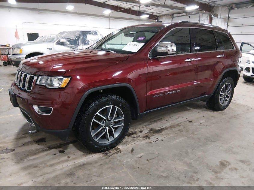 2020 Jeep Grand cherokee VIN 1C4RJFBG6LC359325 IAAI salvage auction — HAIL, Salvage Title, sold $14,250 on 2026-08-11 (photo 2)