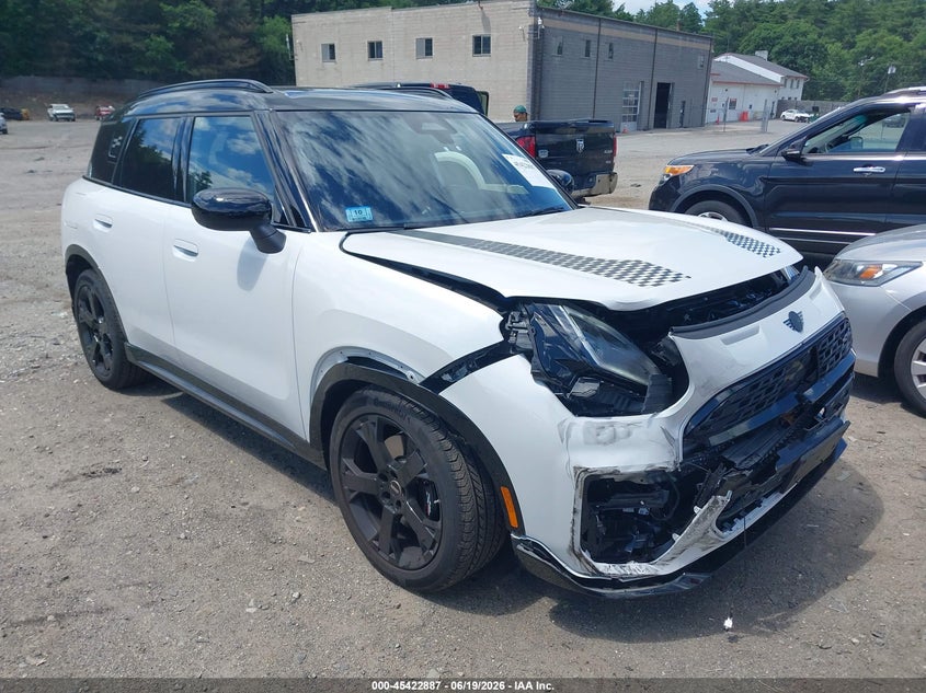 2026 Mini Countryman VIN WMZ23GA03T7U08897 IAAI salvage auction — FRONT END, Salvage (Massachusetts), sold $20,925 on 2026-07-17 (photo 1)