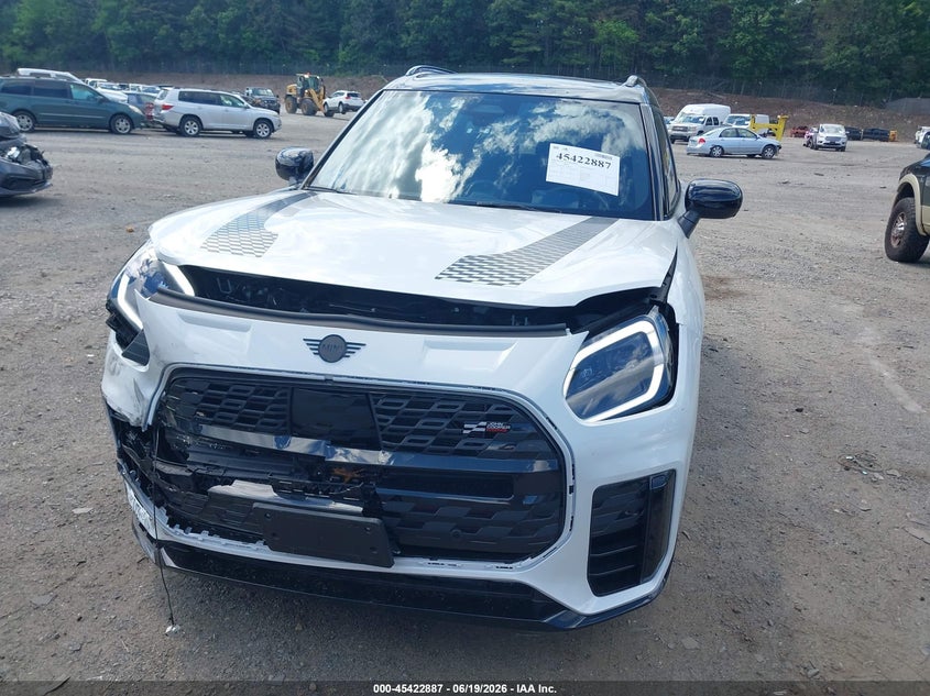 2026 Mini Countryman VIN WMZ23GA03T7U08897 IAAI salvage auction — FRONT END, Salvage (Massachusetts), sold $20,925 on 2026-07-17 (photo 6)