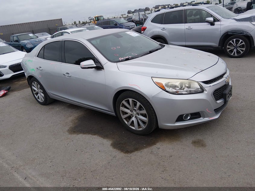 2016 Chevrolet Malibu VIN 1G11E5SA2GF161491 IAAI salvage auction — REAR END, Salvage Title, sold $1,100 on 2026-07-23 (photo 1)