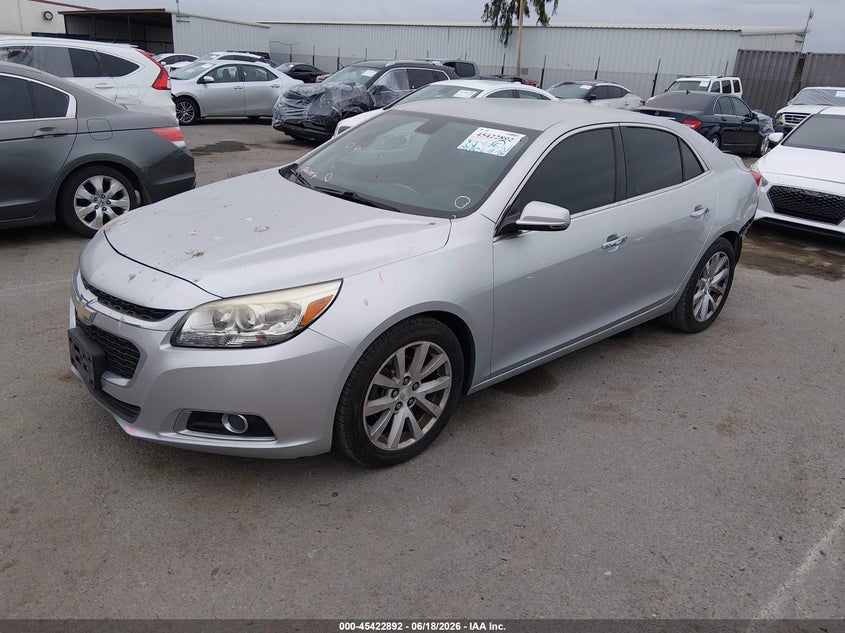 2016 Chevrolet Malibu VIN 1G11E5SA2GF161491 IAAI salvage auction — REAR END, Salvage Title, sold $1,100 on 2026-07-23 (photo 2)