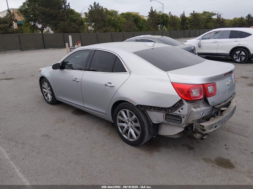 2016 Chevrolet Malibu VIN 1G11E5SA2GF161491 IAAI salvage auction — REAR END, Salvage Title, sold $1,100 on 2026-07-23 (photo 3)