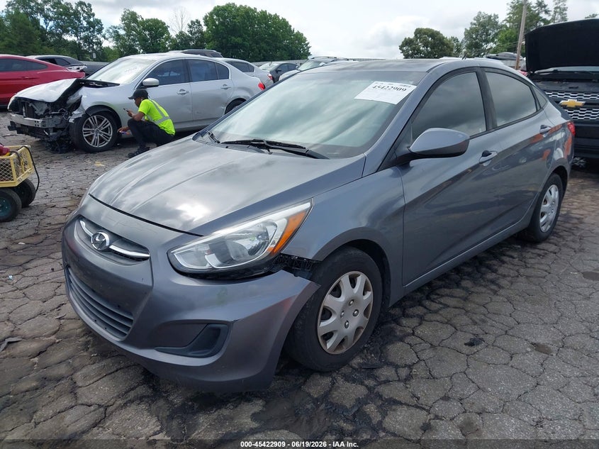 2017 Hyundai Accent VIN KMHCT4AEXHU235897 IAAI salvage auction — RIGHT SIDE, Salvage (Georgia), sold $450 on 2026-07-29 (photo 2)