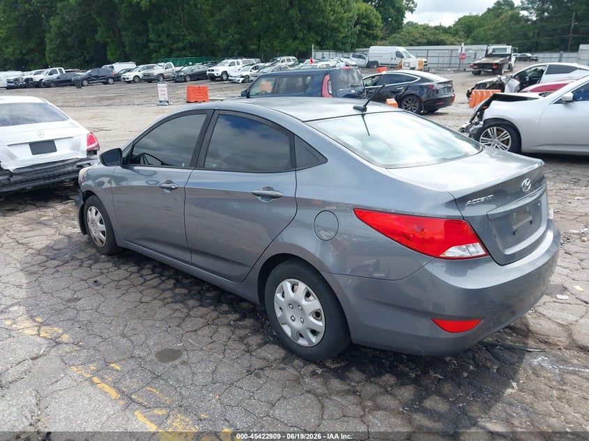 2017 Hyundai Accent VIN KMHCT4AEXHU235897 IAAI salvage auction — RIGHT SIDE, Salvage (Georgia), sold $450 on 2026-07-29 (photo 3)