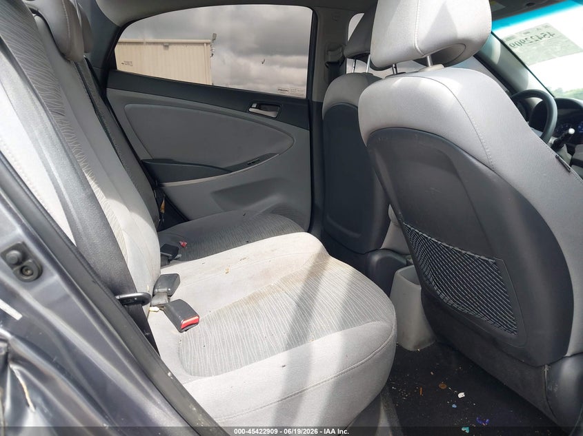 2017 Hyundai Accent VIN KMHCT4AEXHU235897 IAAI salvage auction — RIGHT SIDE, Salvage (Georgia), sold $450 on 2026-07-29 (photo 8)