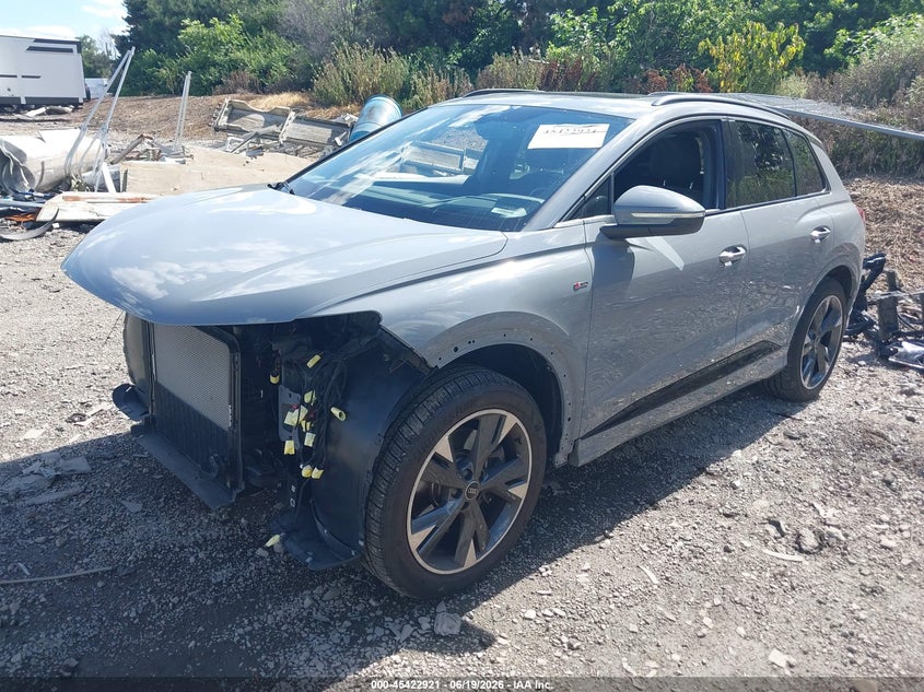 2024 Audi Q4 e-tron VIN WA1M2BFZ8RP000436 IAAI salvage auction — FRONT END, Wait Title, sold $15,150 on 2026-08-27 (photo 2)