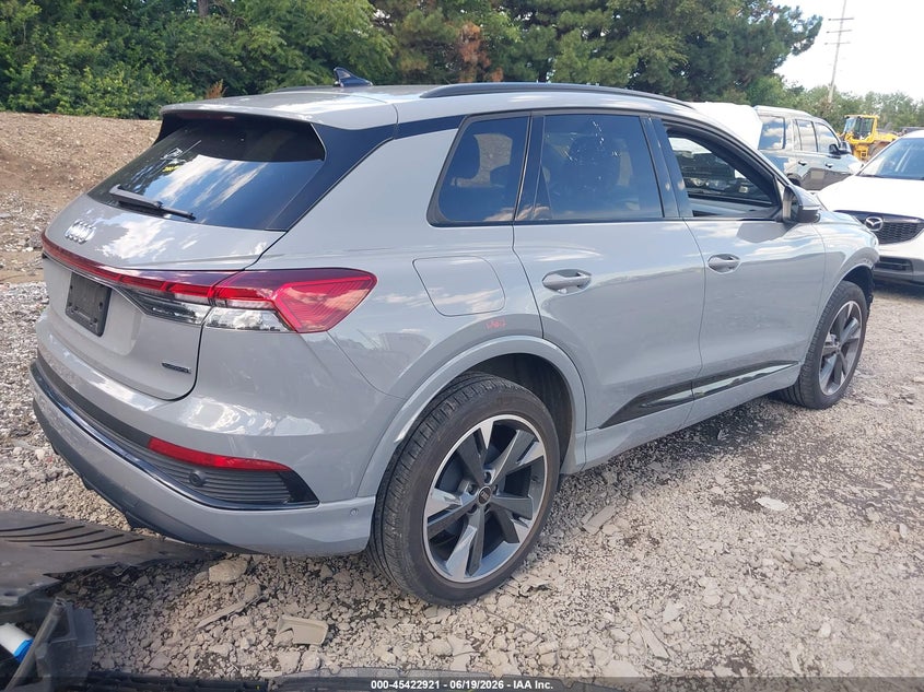 2024 Audi Q4 e-tron VIN WA1M2BFZ8RP000436 IAAI salvage auction — FRONT END, Wait Title, sold $15,150 on 2026-08-27 (photo 4)