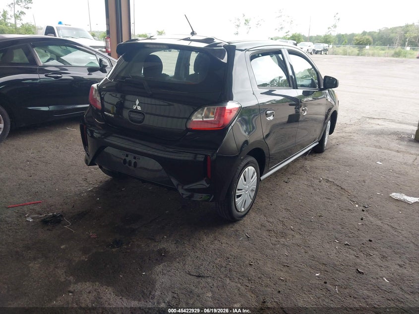 2021 Mitsubishi Mirage VIN ML32AUHJ7MH012232 IAAI salvage auction — FRONT END, Salvage Title, sold $2,150 on 2026-07-19 (photo 4)