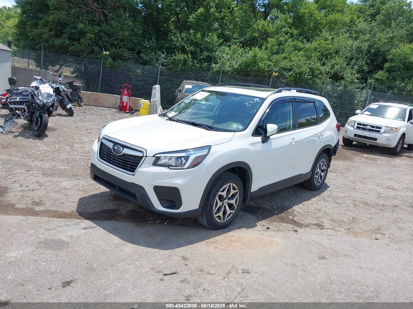 2019 Subaru Forester VIN JF2SKAGC9KH588477 IAAI salvage auction — RIGHT REAR, Salvage (Pennsylvania), sold $4,450 on 2026-07-31 (photo 2)