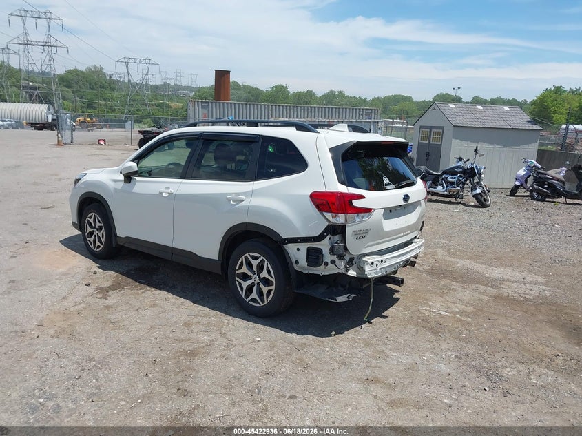 2019 Subaru Forester VIN JF2SKAGC9KH588477 IAAI salvage auction — RIGHT REAR, Salvage (Pennsylvania), sold $4,450 on 2026-07-31 (photo 3)