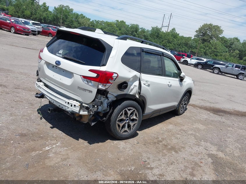 2019 Subaru Forester VIN JF2SKAGC9KH588477 IAAI salvage auction — RIGHT REAR, Salvage (Pennsylvania), sold $4,450 on 2026-07-31 (photo 4)