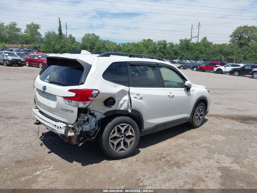 2019 Subaru Forester VIN JF2SKAGC9KH588477 IAAI salvage auction — RIGHT REAR, Salvage (Pennsylvania), sold $4,450 on 2026-07-31 (photo 6)