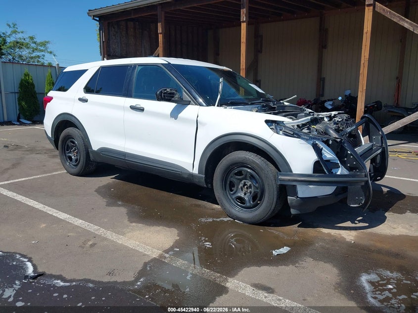 2020 Ford VIN 1FM5K8AB8LGB23857 IAAI salvage auction — FRONT END, Clear (Oregon), sold $2,800 on 2026-07-22 (photo 1)