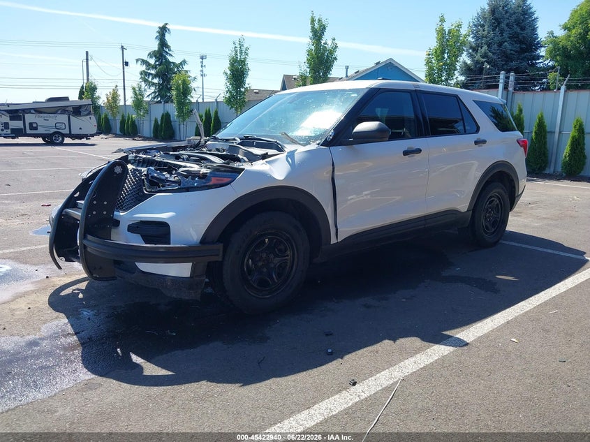2020 Ford VIN 1FM5K8AB8LGB23857 IAAI salvage auction — FRONT END, Clear (Oregon), sold $2,800 on 2026-07-22 (photo 2)