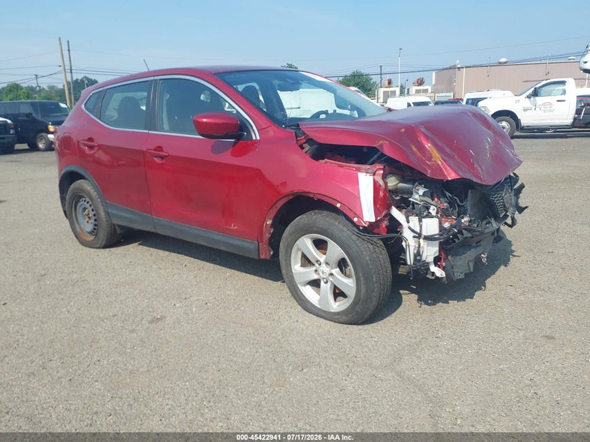 2020 Nissan Rogue VIN JN1BJ1CW2LW389353 IAAI salvage auction — FRONT END, Clear (New Jersey), sold $1,500 on 2026-07-29 (photo 1)