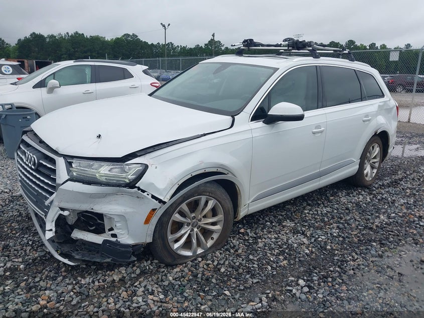 2019 Audi Q7 VIN WA1LAAF78KD042152 IAAI salvage auction — FRONT END, Salvage Title, sold $4,650 on 2026-07-19 (photo 2)
