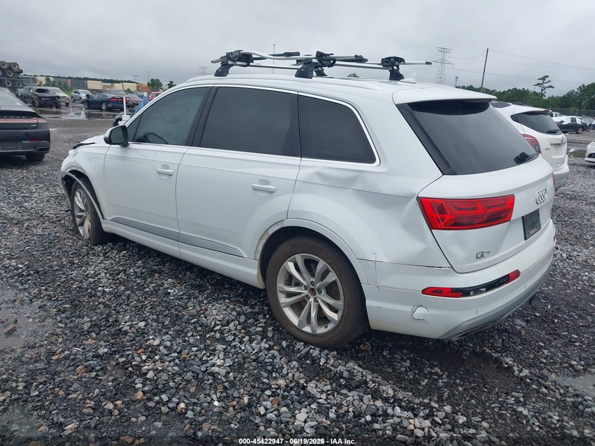 2019 Audi Q7 VIN WA1LAAF78KD042152 IAAI salvage auction — FRONT END, Salvage Title, sold $4,650 on 2026-07-19 (photo 3)