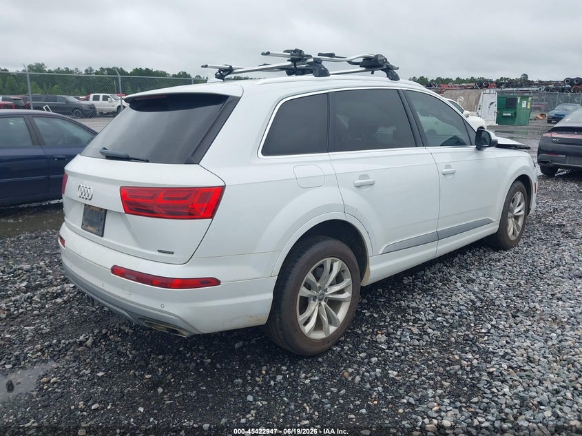 2019 Audi Q7 VIN WA1LAAF78KD042152 IAAI salvage auction — FRONT END, Salvage Title, sold $4,650 on 2026-07-19 (photo 4)