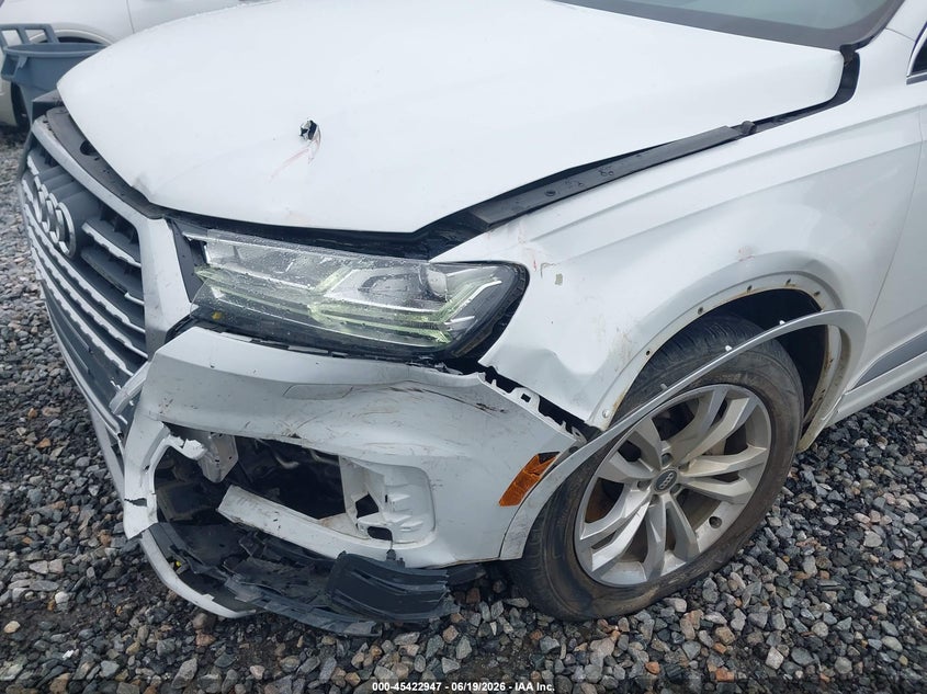 2019 Audi Q7 VIN WA1LAAF78KD042152 IAAI salvage auction — FRONT END, Salvage Title, sold $4,650 on 2026-07-19 (photo 6)