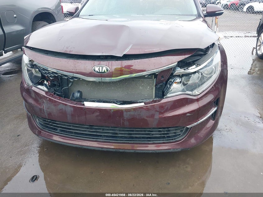 2018 Kia Optima VIN 5XXGU4L32JG260822 IAAI salvage auction — FRONT END, Salvage (Ohio), sold $50 on 2026-07-28 (photo 6)
