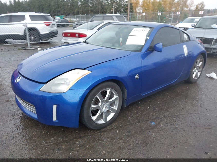 2004 Nissan 350z VIN JN1AZ34E34T063862 IAAI salvage auction — FRONT END, Salvage (Idaho), sold $1,000 on 2026-07-22 (photo 2)