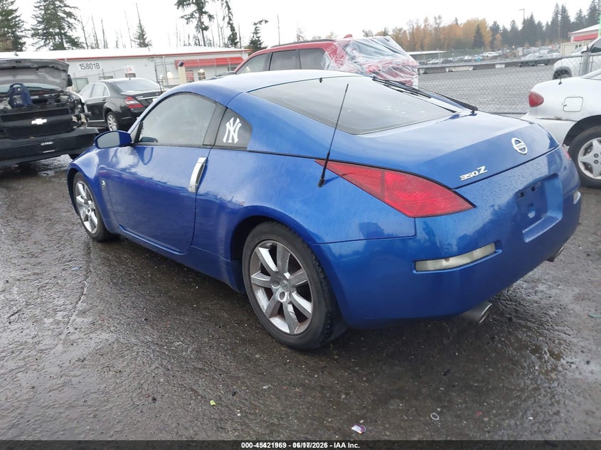 2004 Nissan 350z VIN JN1AZ34E34T063862 IAAI salvage auction — FRONT END, Salvage (Idaho), sold $1,000 on 2026-07-22 (photo 3)