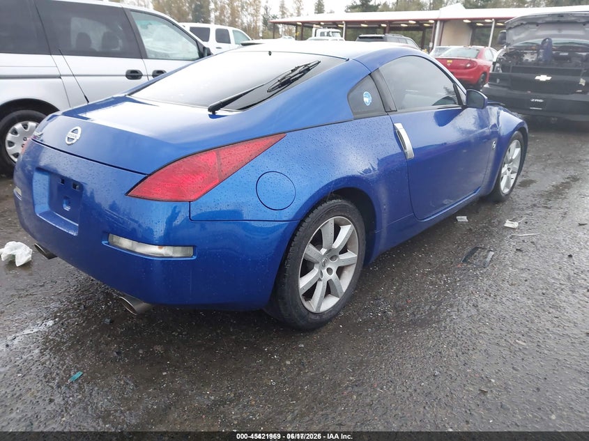 2004 Nissan 350z VIN JN1AZ34E34T063862 IAAI salvage auction — FRONT END, Salvage (Idaho), sold $1,000 on 2026-07-22 (photo 4)