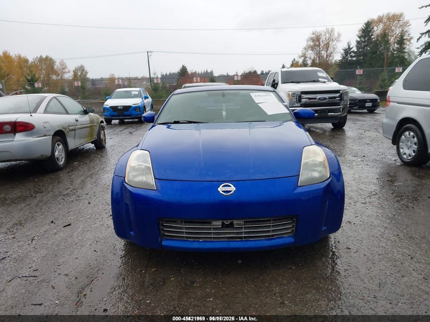 2004 Nissan 350z VIN JN1AZ34E34T063862 IAAI salvage auction — FRONT END, Salvage (Idaho), sold $1,000 on 2026-07-22 (photo 6)