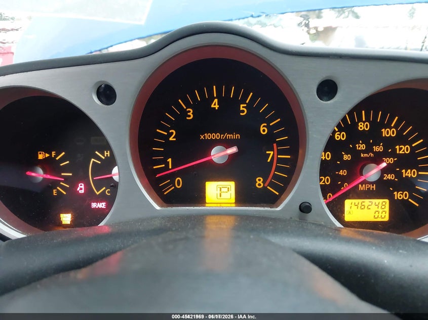 2004 Nissan 350z VIN JN1AZ34E34T063862 IAAI salvage auction — FRONT END, Salvage (Idaho), sold $1,000 on 2026-07-22 (photo 7)