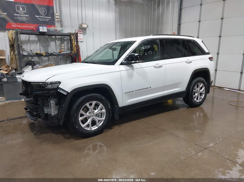 2022 Jeep Grand cherokee VIN 1C4RJHBG1N8539815 IAAI salvage auction — RIGHT SIDE, Salvage (North Dakota), sold $10,500 on 2026-08-23 (photo 2)