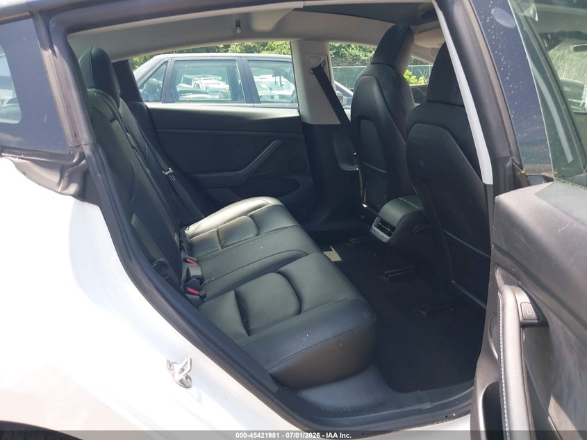 2021 Tesla Model 3 VIN 5YJ3E1EA5MF968995 IAAI salvage auction — SIDE, Salvage - Greater Than 75% (Maryland), sold $8,650 on 2026-07-16 (photo 8)