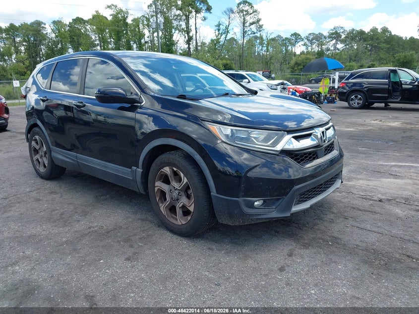 2019 Honda Cr-v VIN 7FARW1H84KE022663 IAAI salvage auction — REAR END, Rebuildable (Florida), sold $5,950 on 2026-07-14 (photo 1)