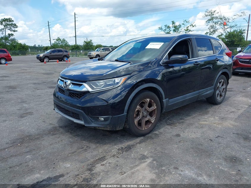 2019 Honda Cr-v VIN 7FARW1H84KE022663 IAAI salvage auction — REAR END, Rebuildable (Florida), sold $5,950 on 2026-07-14 (photo 2)