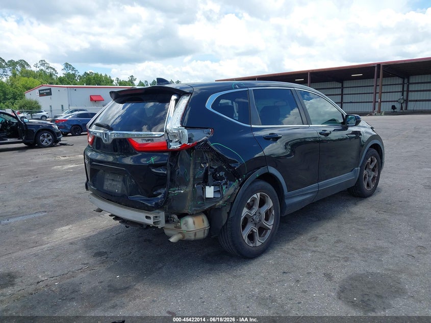 2019 Honda Cr-v VIN 7FARW1H84KE022663 IAAI salvage auction — REAR END, Rebuildable (Florida), sold $5,950 on 2026-07-14 (photo 4)