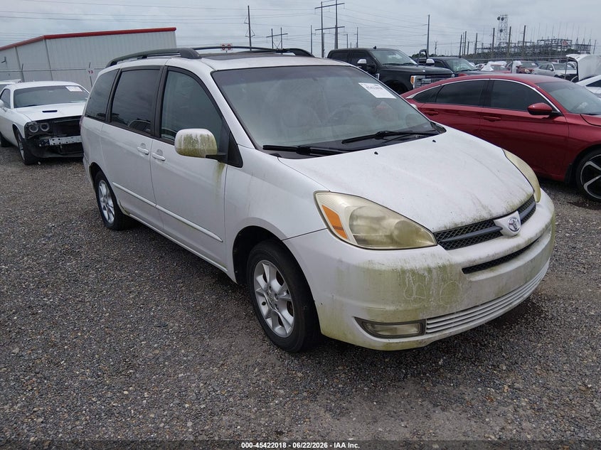 2004 Toyota Sienna VIN 5TDZA22C54S215867 IAAI salvage auction — NORMAL WEAR, Clear (Louisiana), sold $925 on 2026-07-08 (photo 1)