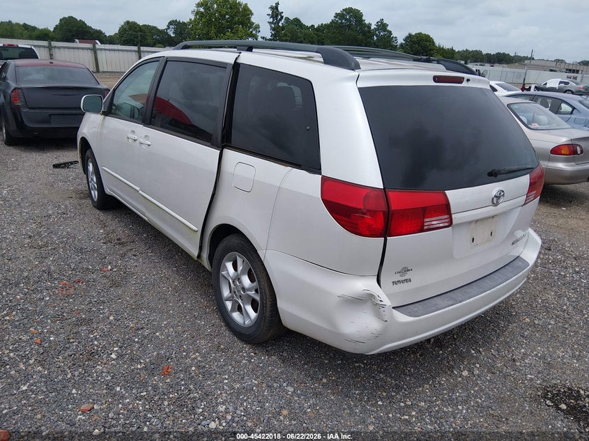 2004 Toyota Sienna VIN 5TDZA22C54S215867 IAAI salvage auction — NORMAL WEAR, Clear (Louisiana), sold $925 on 2026-07-08 (photo 3)