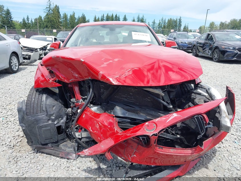 2014 BMW 3er VIN WBA3D3C57EK157057 IAAI salvage auction — FRONT END, Salvage Title, sold $800 on 2026-07-22 (photo 6)