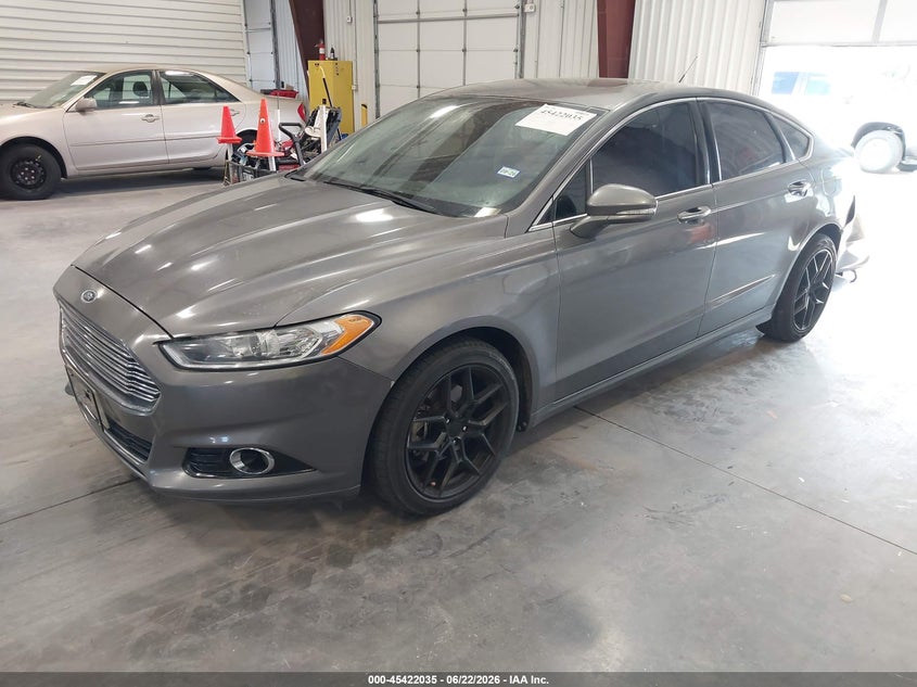 2014 Ford Fusion VIN 3FA6P0K98ER311447 IAAI salvage auction — REAR END, Salvage Title, sold $1,050 on 2026-08-01 (photo 2)