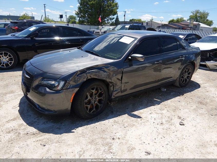 2018 Chrysler 300 VIN 2C3CCAGG9JH165429 IAAI salvage auction — LEFT FRONT, Salvage (Illinois), sold $3,500 on 2026-09-08 (photo 2)